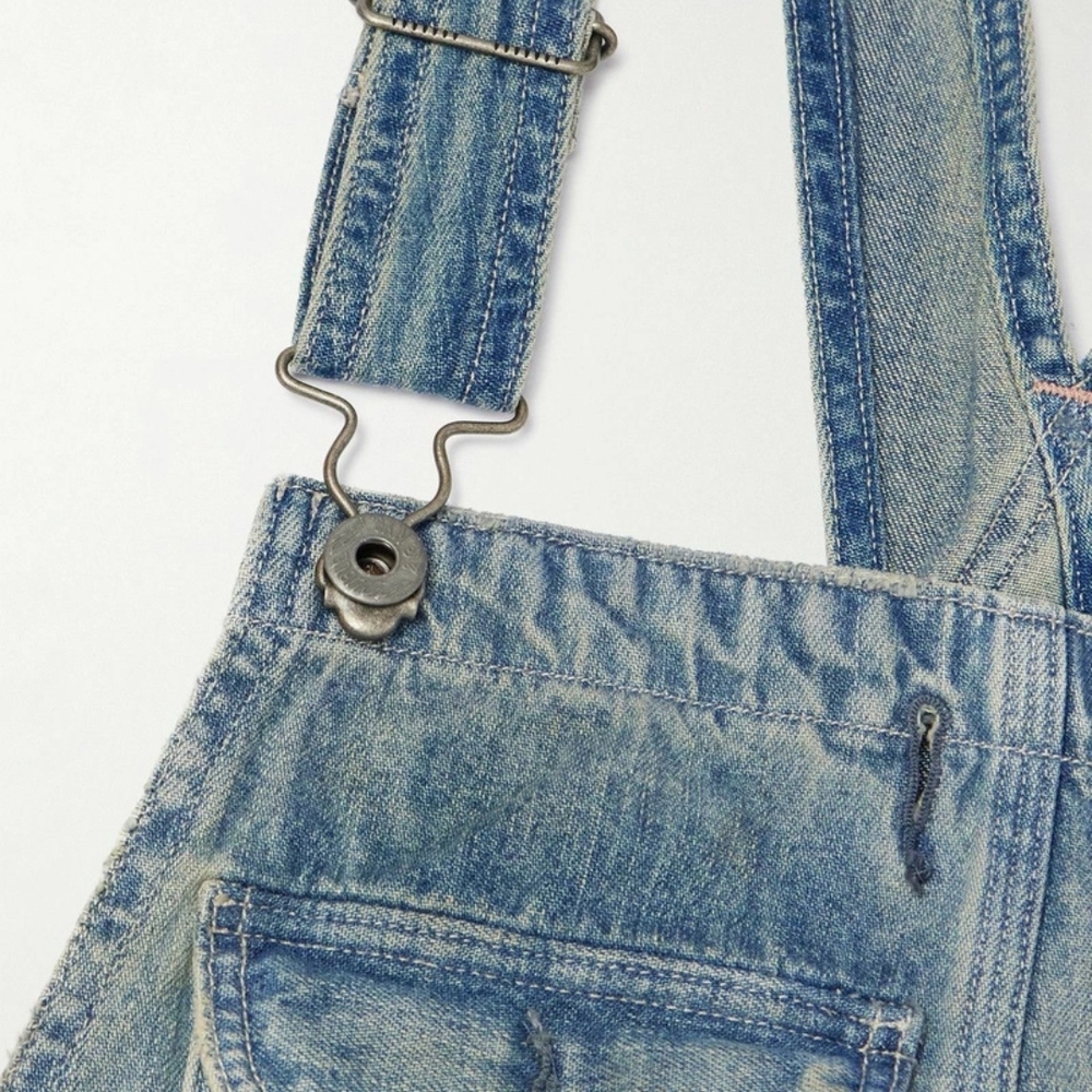 Polo by Ralph Lauren Light Blue Denim Overalls